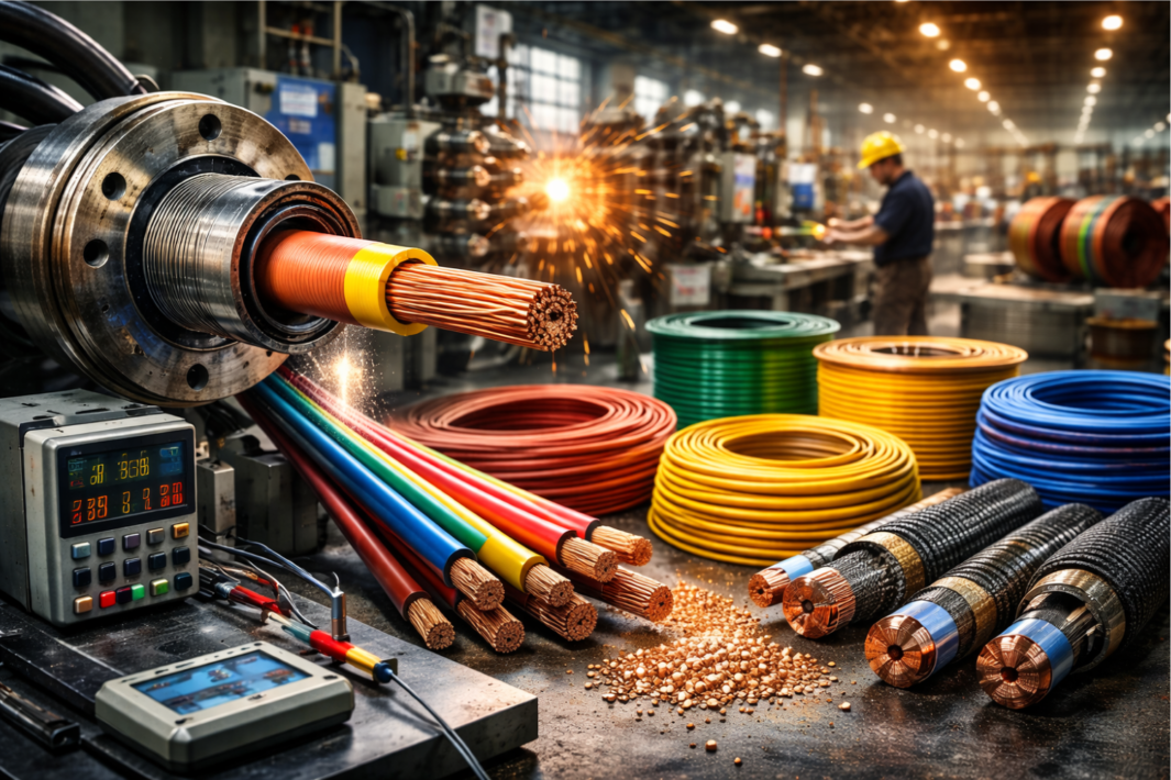 Electrical Wire Manufacturing Process in India: Materials, Quality ...