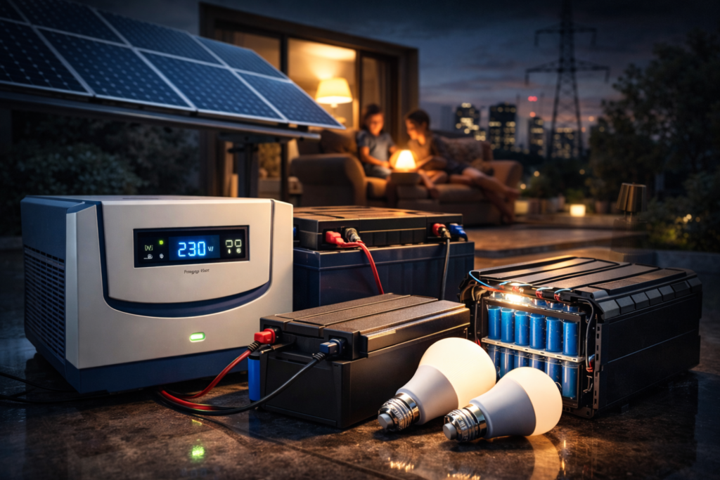 Understanding Power Backup Systems: Batteries, Inverters, and Energy Storage