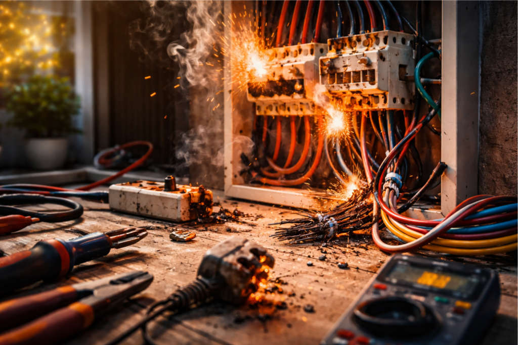 Top 7 Causes of Electrical Fires & How Proper Wiring Can Prevent Them