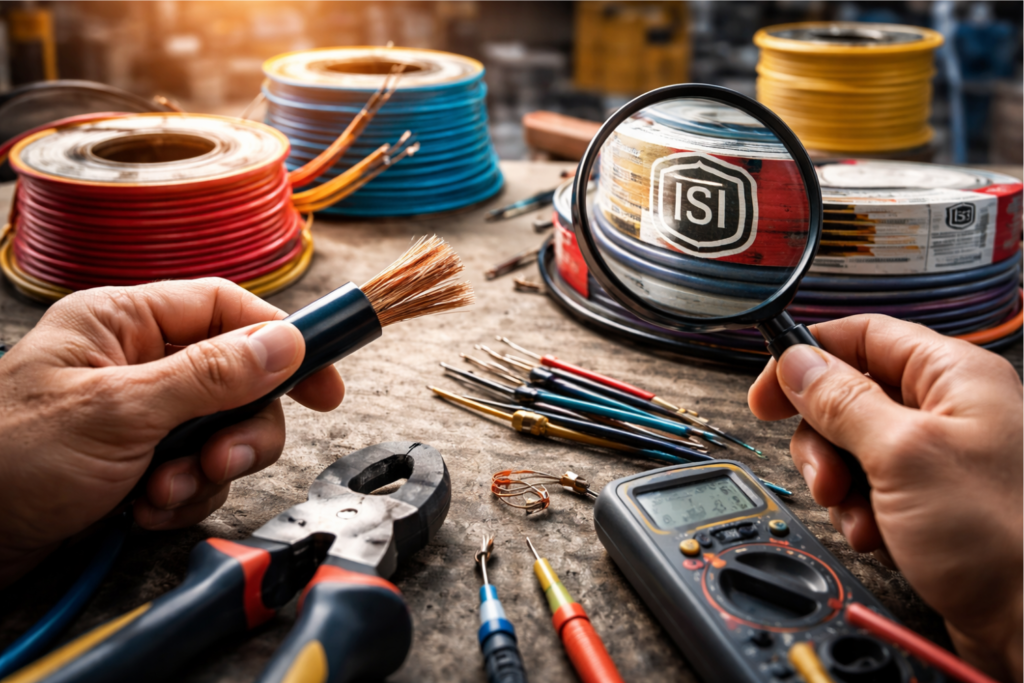 How to Identify Fake or Duplicate Electrical Wires in India: Simple Tests You Can Do Yourself