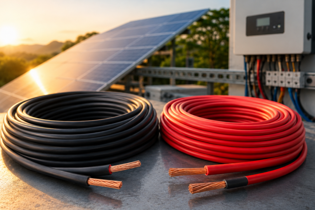 What is the Difference Between Solar Cables and Regular Wires?