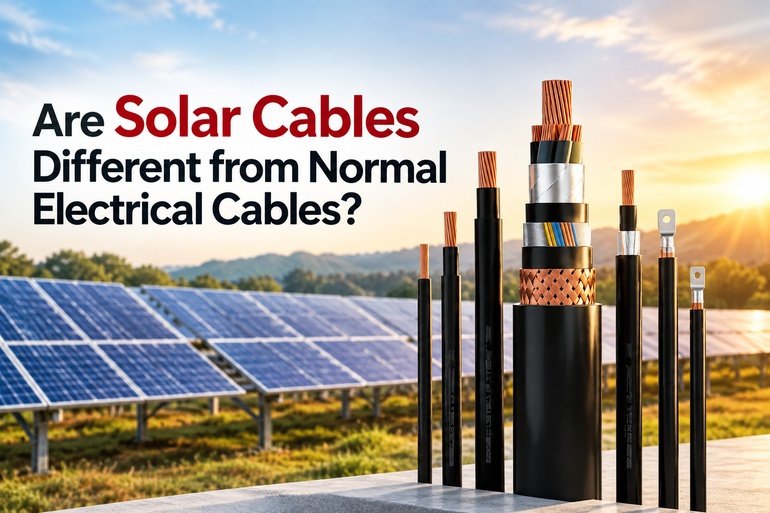Are Solar Cables Different from Normal Electrical Cables?